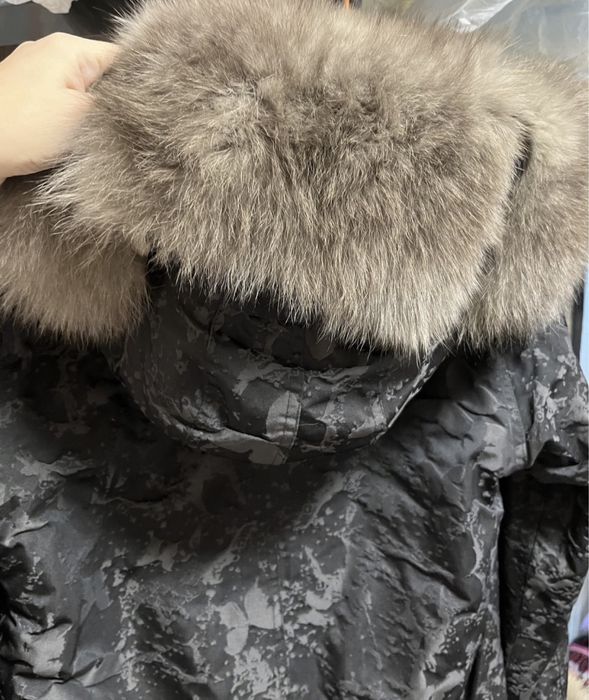 Парка , тёплая с норкой