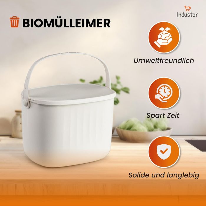 Galeata din silocon cu capac 5 L