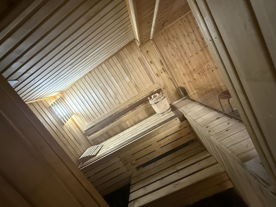 Баня чистая новая