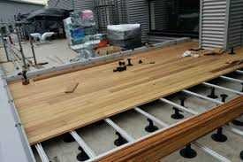 Регулируемые опоры для террасной доски из ДПК  .