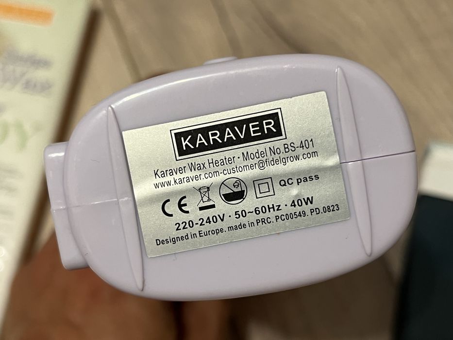 Incalzitor ceara pentru epilat nou si rezerva