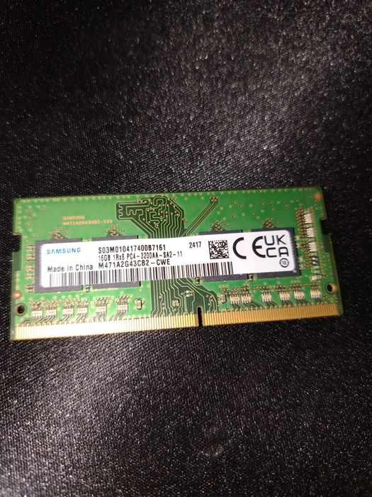 Оперативная память Samsung 16GB DDR4 SODIMM 3200MHz