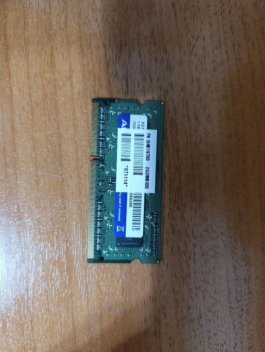 Оперативная память so-dimm ddr3 1гб