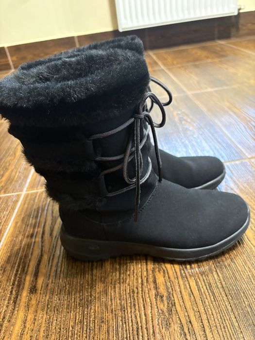 Ghete dama, iarna, Skechers