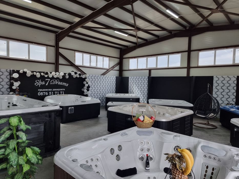 Градински джакузита от 3000 евро  доставка до Гърция