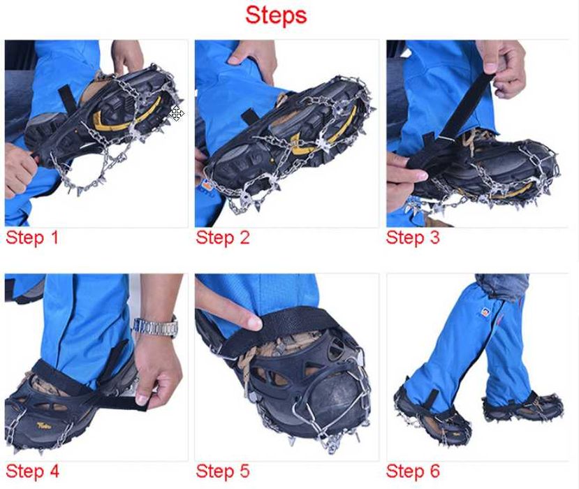 Coltari / gherute/ antiderapante / crampoane Zapada M / L /