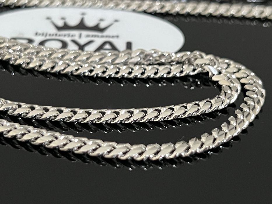 Bijuteria Royal CB : Lant CUBAN zale pline Argint 925