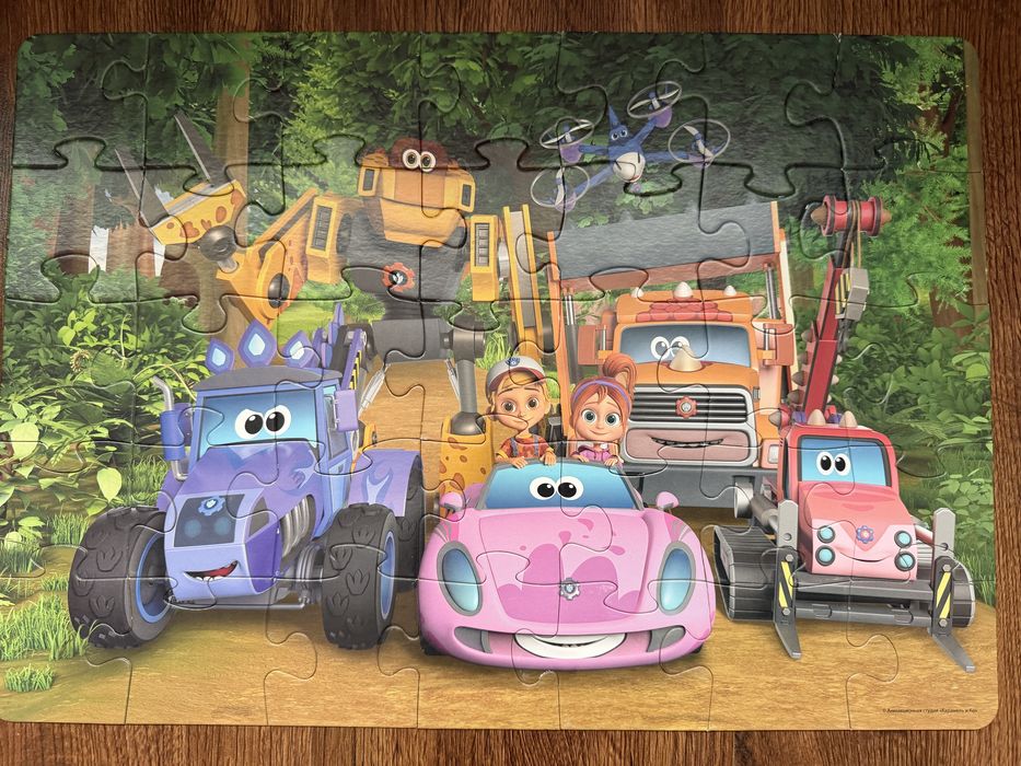 Пазлы супермакси 35 эл.