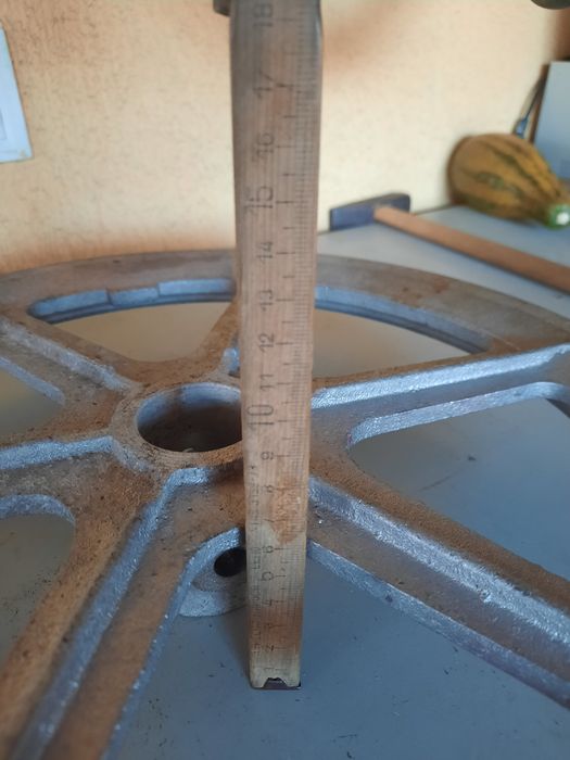 Fulie aluminiu 360 mm