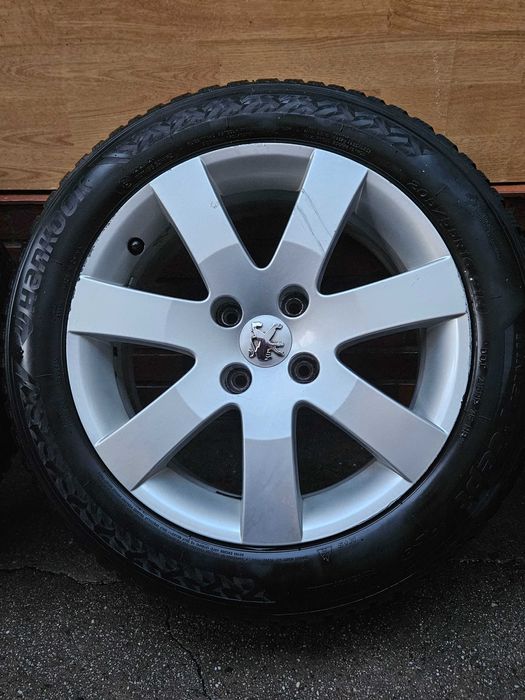 Оригинални лети джанти 16" Peugeot гуми 205/55/16