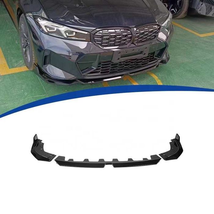 Lip bara fata BMW Seria 3 G20 LCI 2022-2026 - Negru Lucios