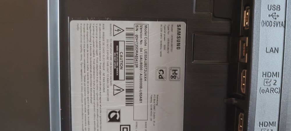 TV 4K Samsung LED 125Cm