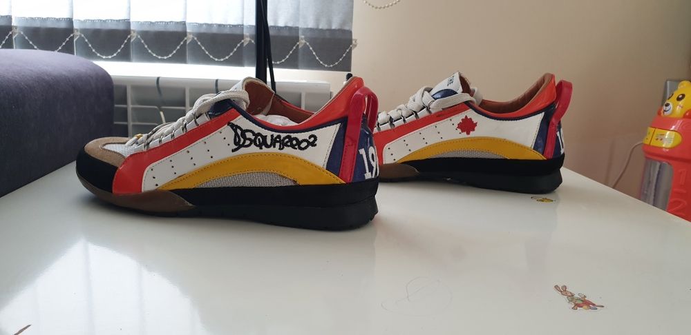 DSQUARED2 Leather Made in Italy Womens Size 37/24см ОРИГИНАЛ!