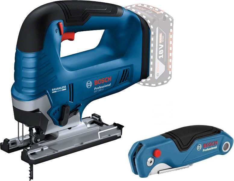 Акумулаторен прободен трион зеге Bosch 18V GST 185-LI ,125 mm , без батерии и зарядно