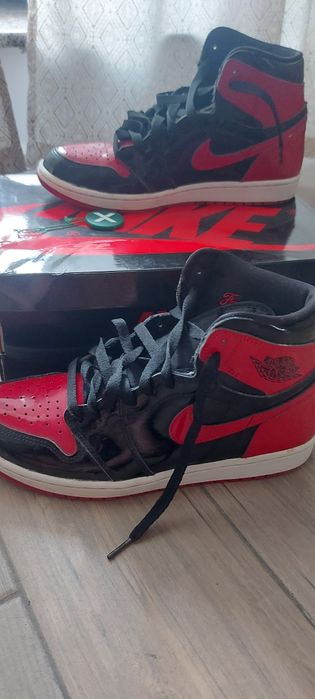 Jordan 1 patent bred full box