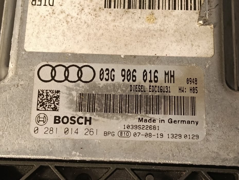 Компютър двигател ECU Bosch EDC16U31 – Audi A6 C6 2.0 TDI 140 к.с.