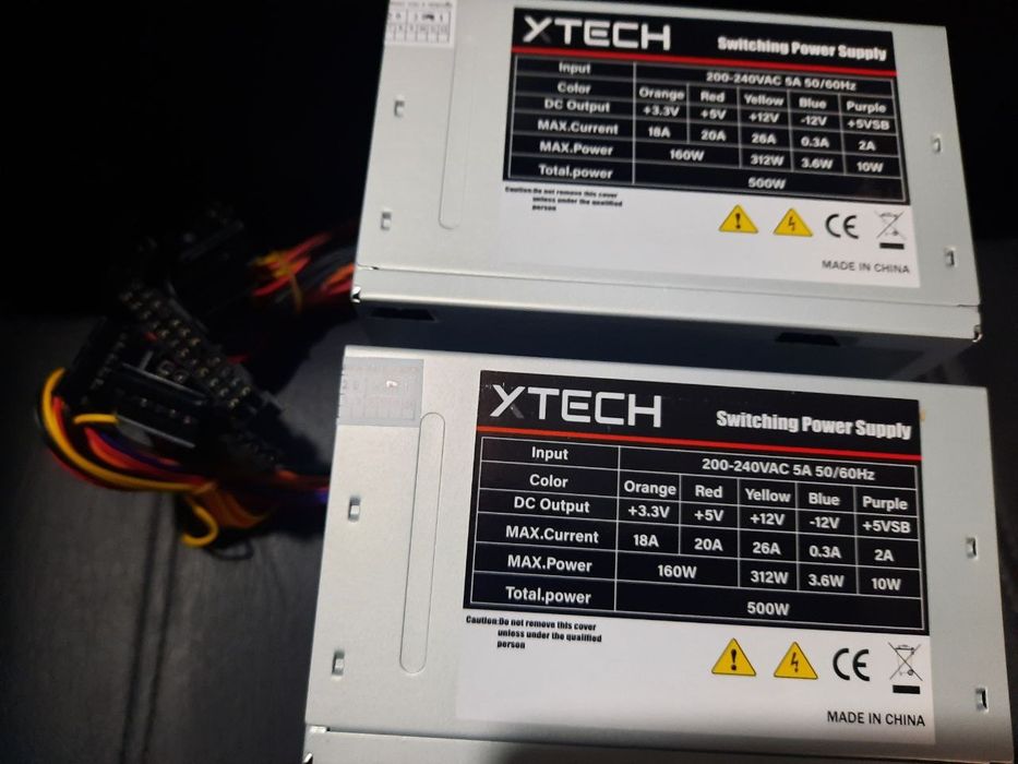 Новые блок питания офисные X-TECH, , Avt, штучный по 9yе