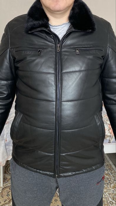 Натуральная кожаная куртка