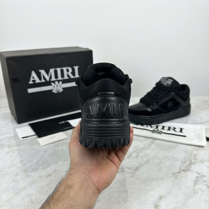 Adidasi AMIRI MA1 Full Negru - Full Box Premium