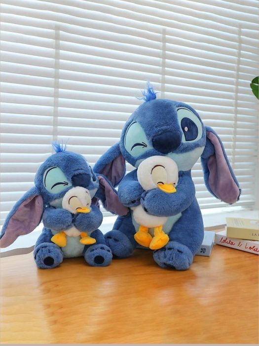 Голям плюшен Стич с Пате, Плюшена играчка Стич с Шейк 35-65см
