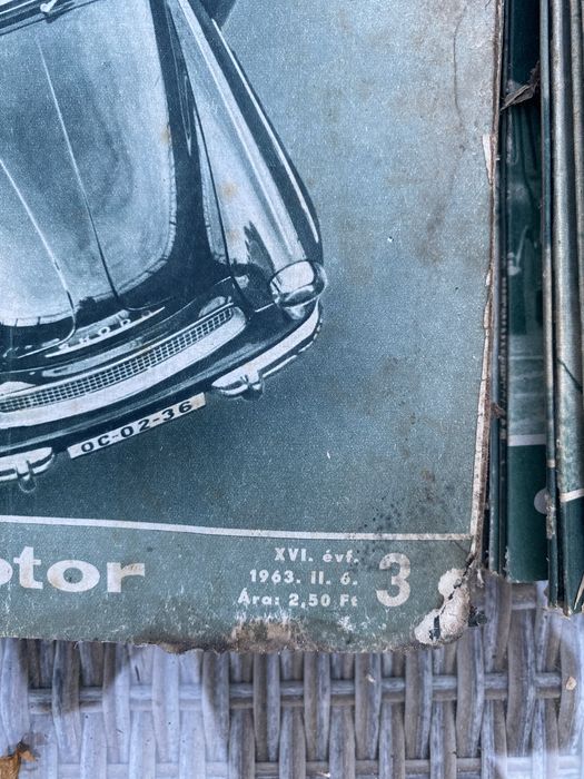 Colectie revista Auto-Moto an 1963-69