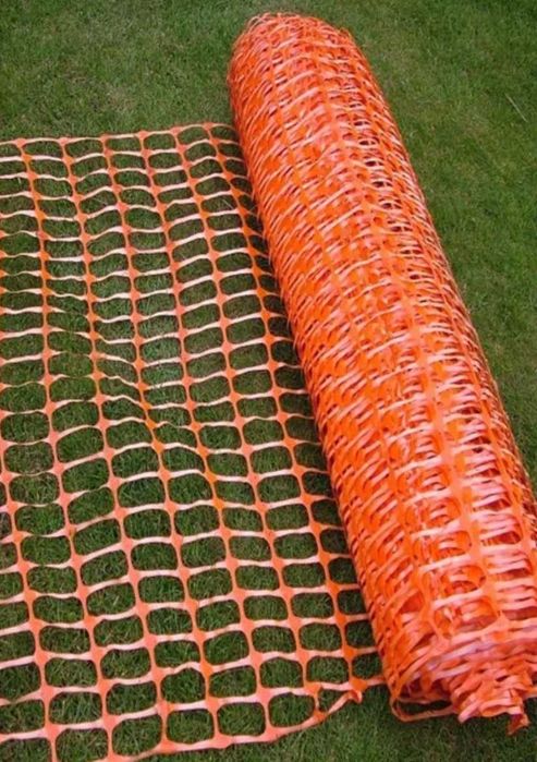 Сетка сигнальная оранжевая аварийная 50×1 м