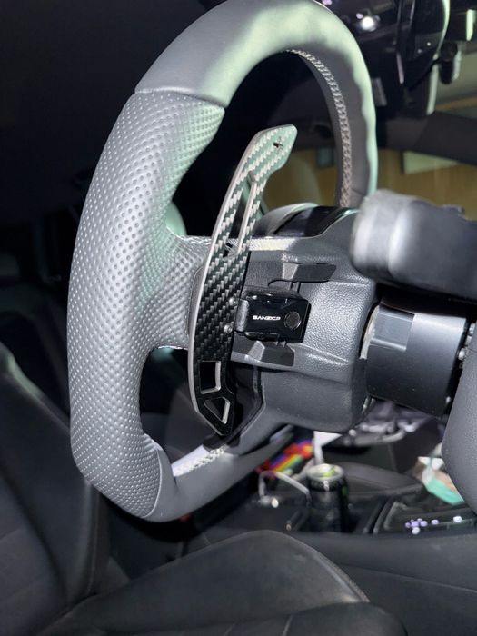 Padele magnetice VW carbon