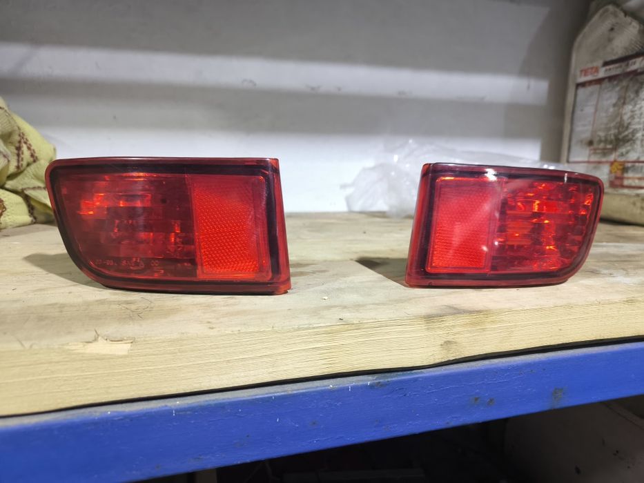 Задние ПТФ на Прадо 120