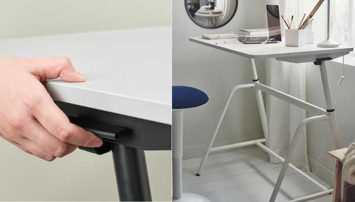 Ikea GLADHÖJDEN birou cu inaltime reglabila ajustabila masa