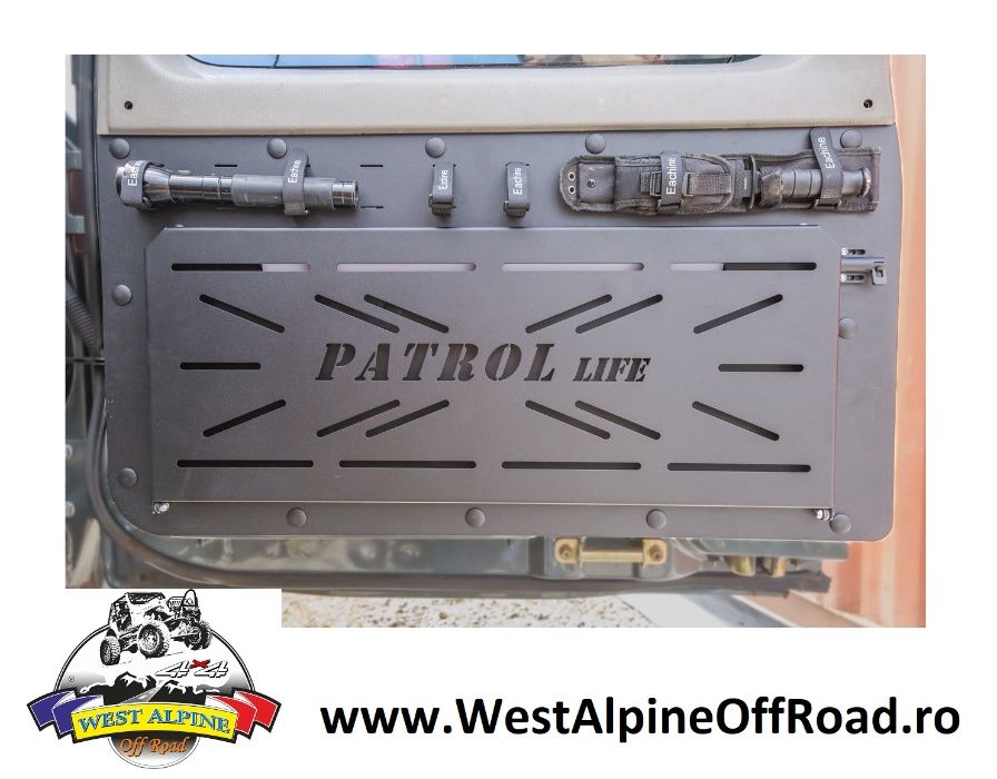 Masa Nissan Patrol Y60 Y61 - Usa spate plianta - Iluminata LED OFFROAD