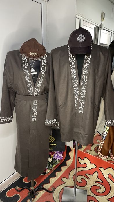 Қазақ ұлттық киім национальная одежда шапан чапан камзол жилет саяхат