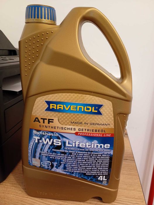 Ulei cutie automată RAVENOL ATF T-WS Lifetime 4L SIGILAT Toyota Lexus