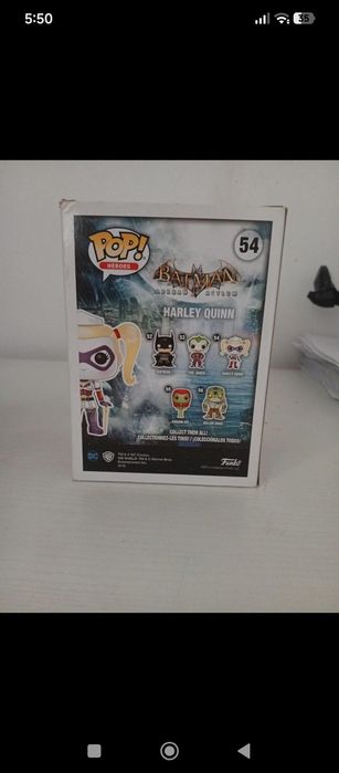 Figurina originala Funko pop Harley Quinn Batman Arkham asylum