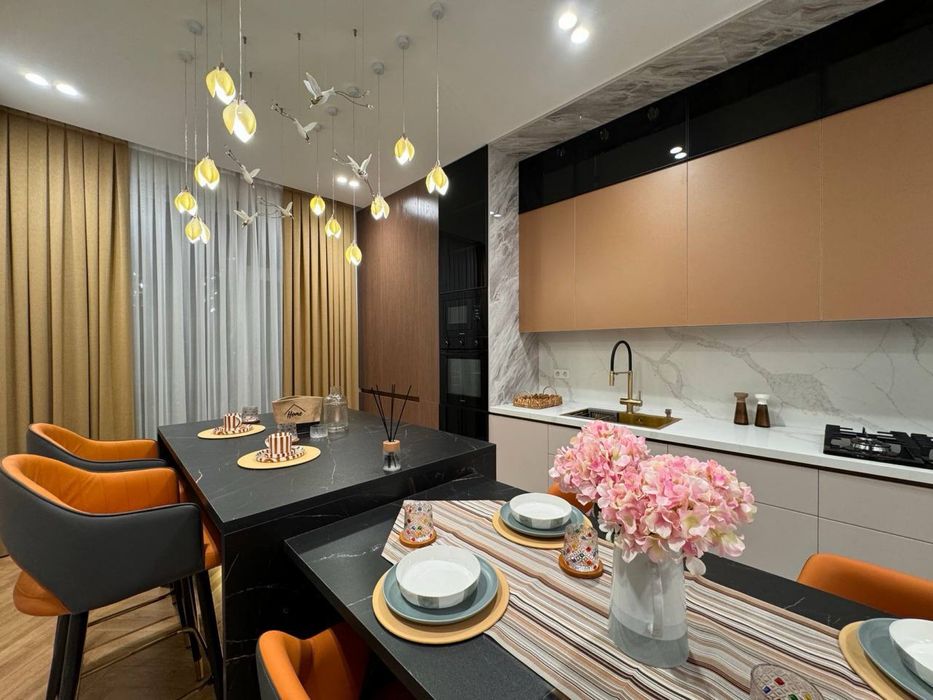 Mirabad avenue! Уникальная 3 комнатная квартира!Авторский ремонт!Новая