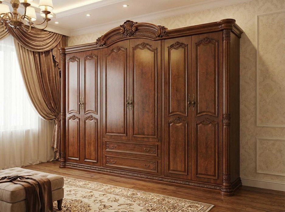 Большой комплект мебели в классическом стиле (спальня + зал)