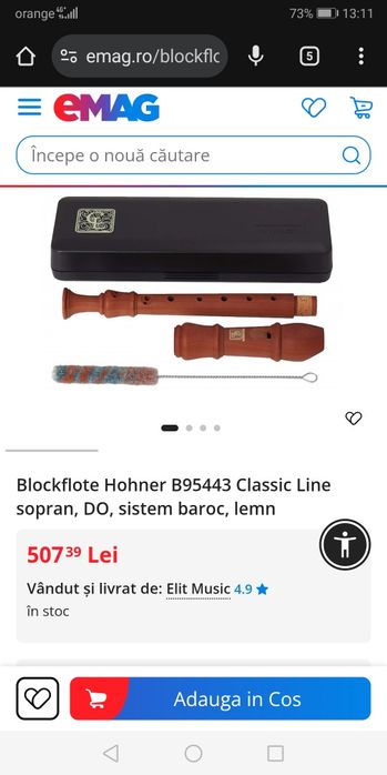 Fluier hohner instrument suflat