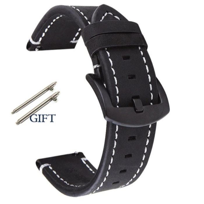 RETRO Кожена каишка Huawei Watch/Samsung/Xiaomi/Garmin/Apple/Amazfit