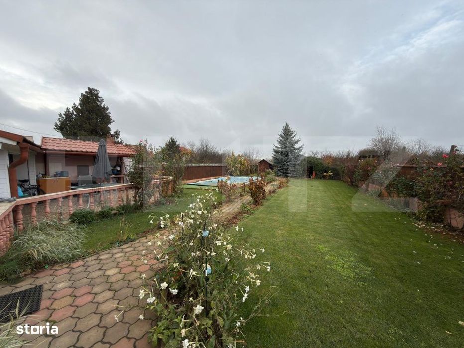 Casa P+E cu piscina si teren generos, zona Semicentral
