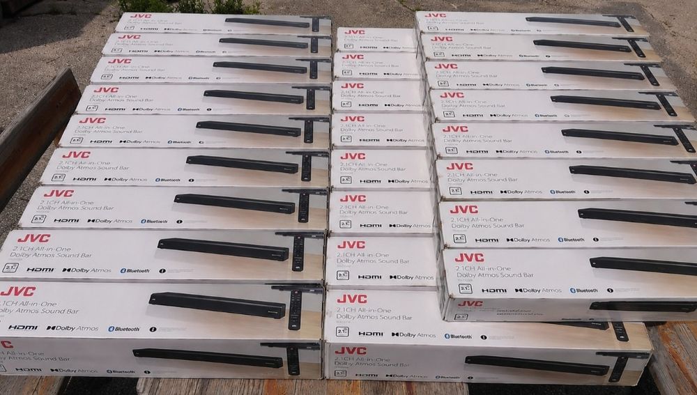 Саундбар JVC TH-D532B Dolby Atmos 120W – Нов, Запечатан в Кутия