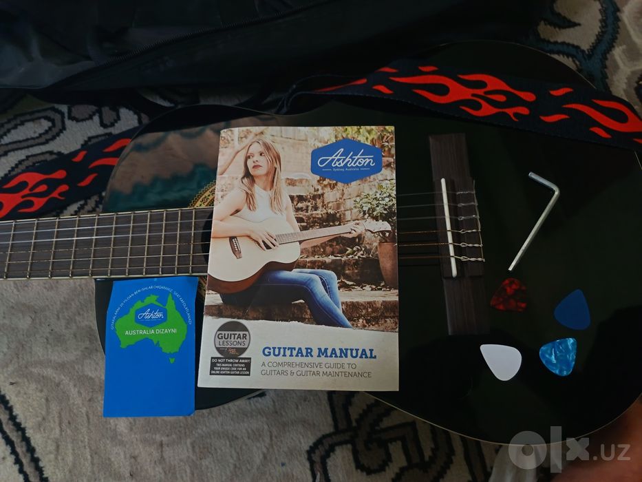 Gitara Ashton CG 34 BK kafolati bilan