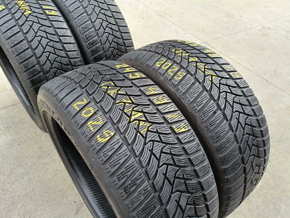 Set 4 anvelope de iarna 245 45 19 dunlop winter sport 5 profil 7 mm dot 2025