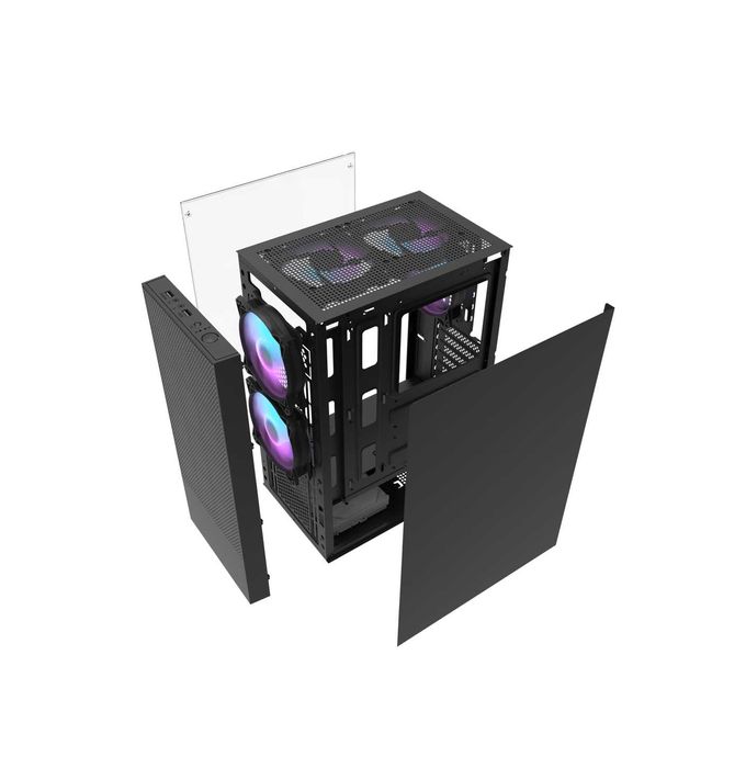 ' Корпус для ПК darkFlash A290 BLACK (ATX, 3x Fans)