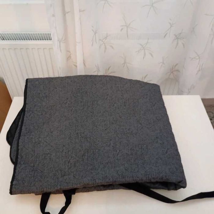 Pătură / plaid XL Quechua Decathlon 210 × 170 cm, gri, pliabilă