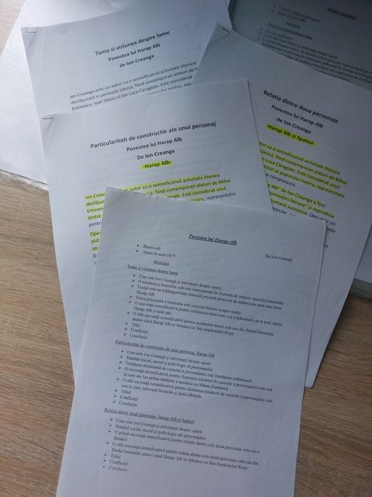 40 Eseuri BAC Română Subiectul III de nota 10