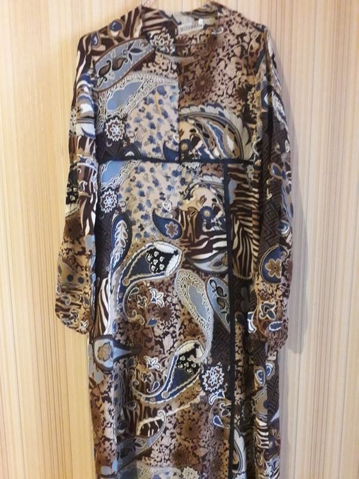 Длинные штапельные платья