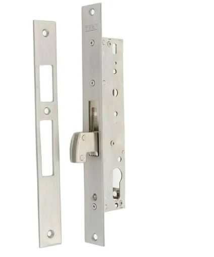 Broască încastrată TESA ASSA ABLOY 4241203AI 2241, pentru profile metalice, inox, intrare 20 mm