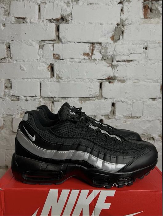 Nike Air Max 95 OG Big Bubble “Black White Metallic Silver” 40-45
