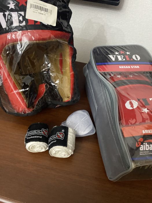 Перчатки вело айба оригинал,шлем вело айба,бинты HayaBusa 2x,капа