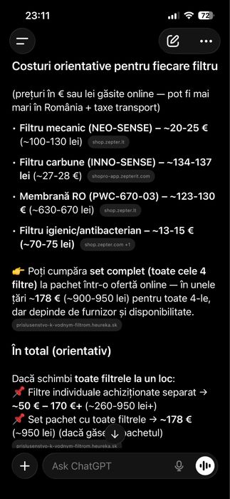 Purificator apă Zepter EdelWasser PWC‑670 Nou Sigilat