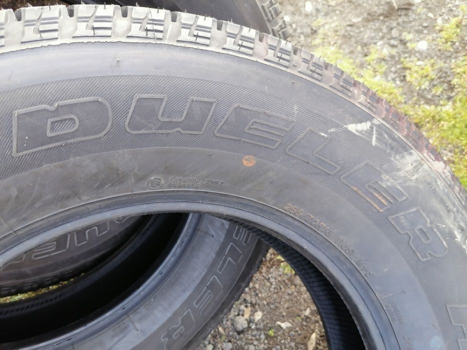 4 бр. нови ВСЕСЕЗОННИ гуми BRIDGESTONE 255 70 18 DOT 0617